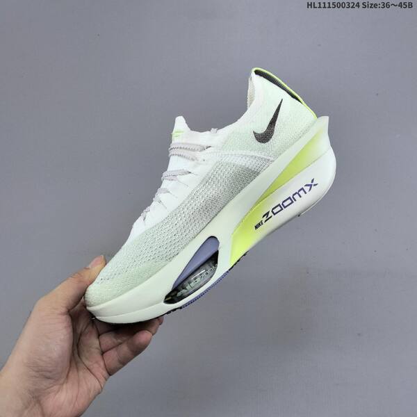Nike Air Zoom Alphafly Next 3 white neon yellow black purple EU 36-45 running shoe
