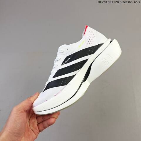 Adidas Adizero Adios Pro Evo 1 White Black Red Neon Green EU 36-45 Running Shoe - Unisex (BS-65412)