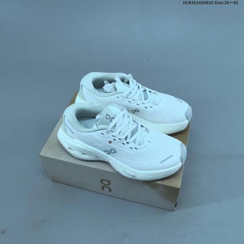 On Cloudrunner 3 Max White Off White Light Gray EU 36-45 Running Shoe Running Sneakers - Unisex (BS-69486)