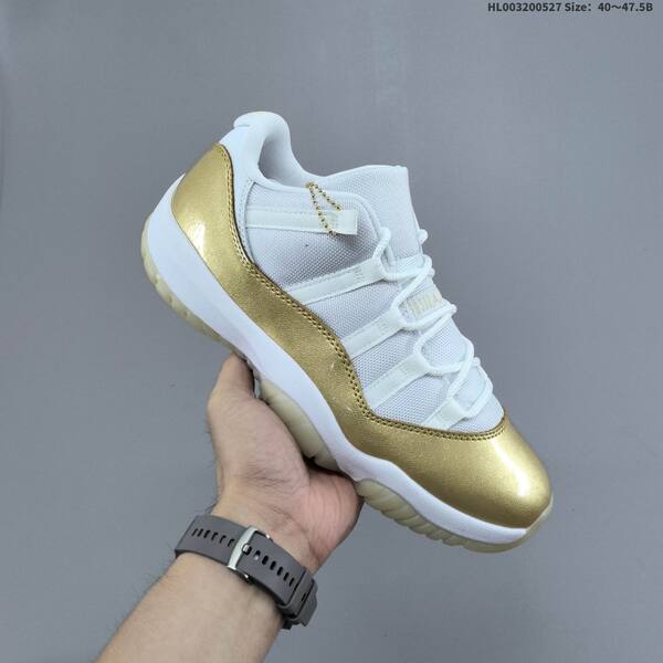 Jordan Air Jordan 11 Retro Low White/Metallic Gold EU 40-47.5 basketball
