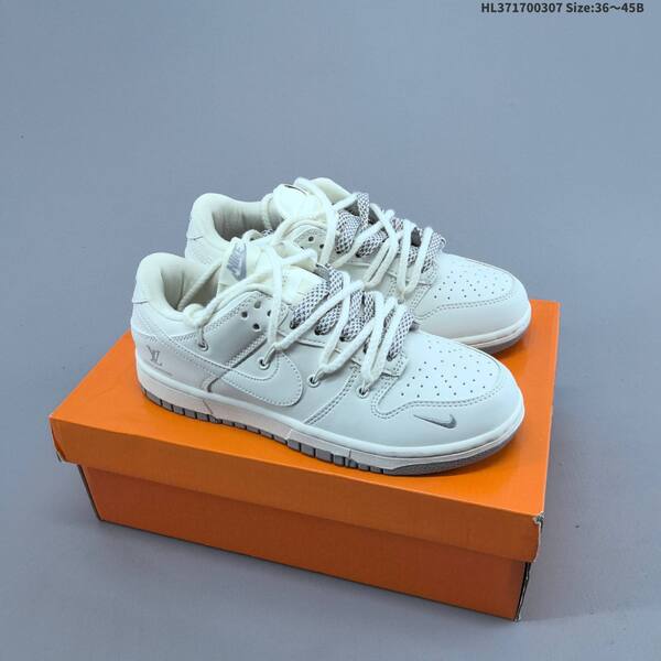 Nike SB Dunk Low off white dark grey green EU 36-45 skate shoe