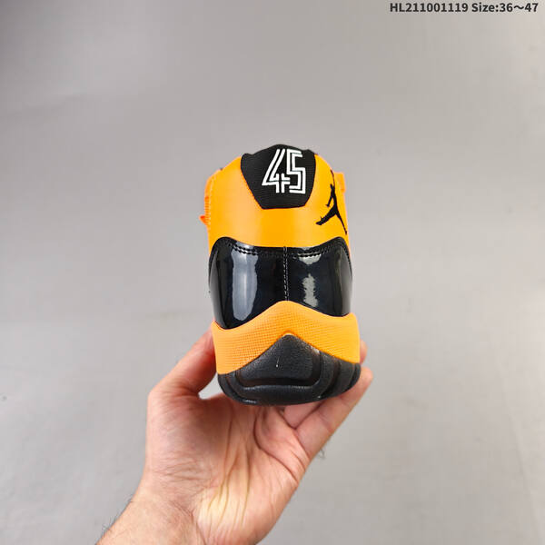 Jordan Air Jordan 11 Retro Low Orange/Black 36~47 basketball