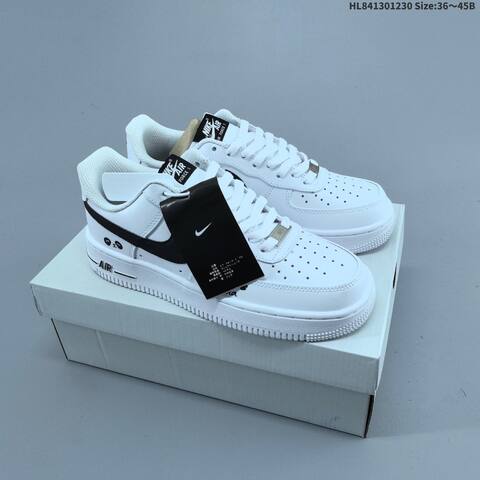 Nike Air Force 1 07 LX White Black EU 36-45 Sneaker - Unisex (BS-62327)