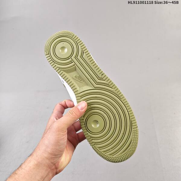 Nike Air Force 1 07 white olive green EU 36-45 sneaker