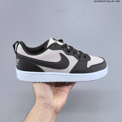 Nike Court Borough Low black white light grey EU 36-40 skate