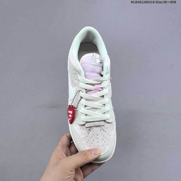 Nike Dunk Low light beige white pink light blue dark brown EU 36-45 skate shoe