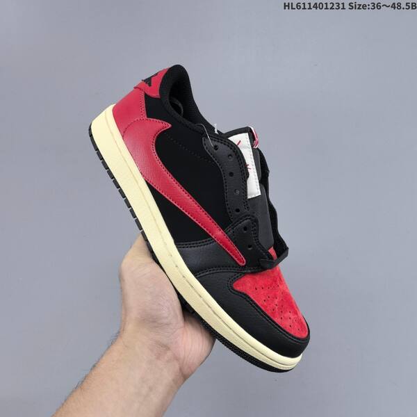 Nike Air Jordan 1 black/red/cream 36-48.5 basketball