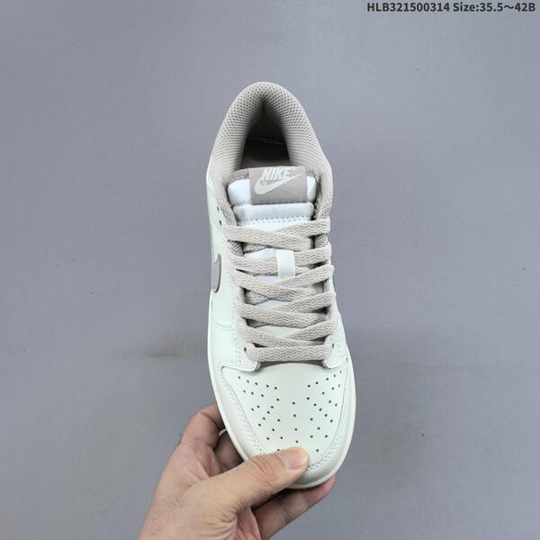Nike SB Dunk Low off white light grey sail 35 5 42 skate shoe