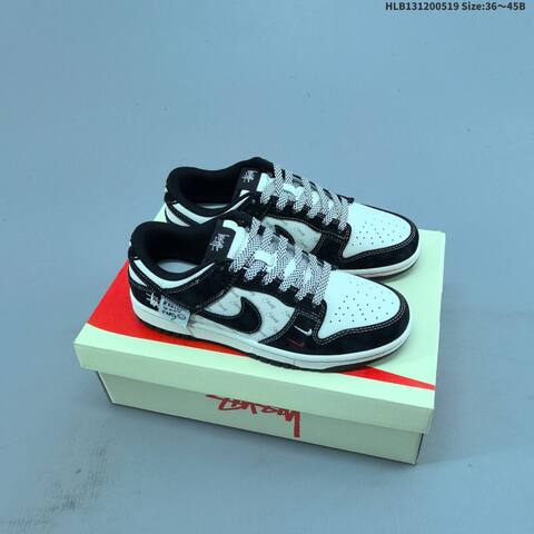 Nike Dunk SB Low Supreme Off White Grey Blue EU 36-45 Skate Shoe - Unisex (BS-60263)