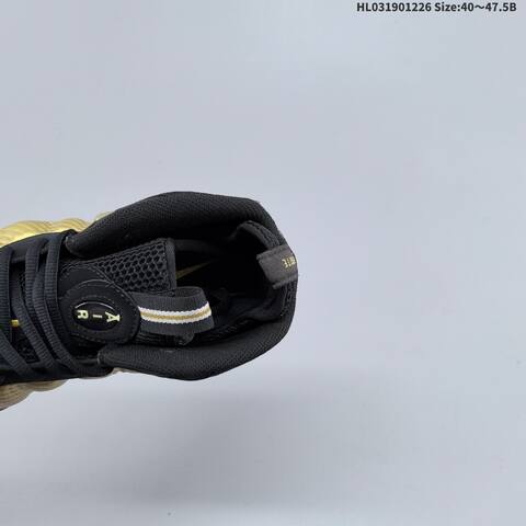 Nike Little Posite Pro 624041-701 Metallic Gold Black White EU 40-47 5 Basketball Shoe - Men's (BS-62432)