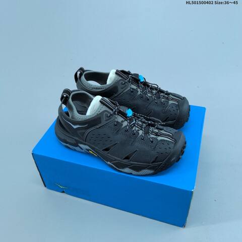 HOKA ONE ONE Tor Trafa Olive Black Blue Neon Yellow EU 36-45 Trail Shoe Trail Running Sneakers - Unisex (BS-69362)