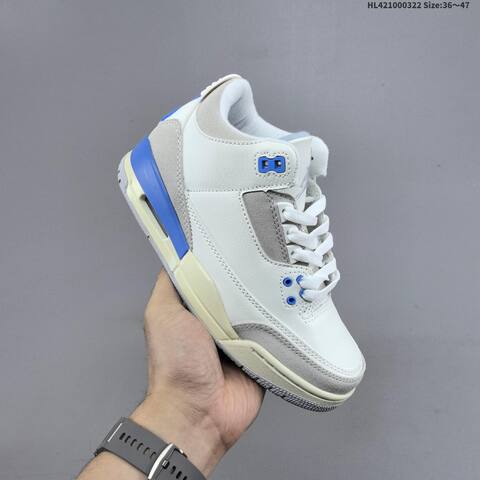 Nike Air Jordan 3 Retro AIR JORDAN CT8532-101 ID HL421000322 Size 36 47 Lifestyle - Unisex (BS-66468)
