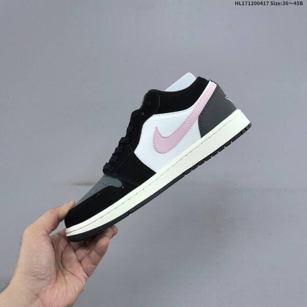 Jordan Air Jordan 1 Low Black/Grey/White/Pink EU 36-45 basketball