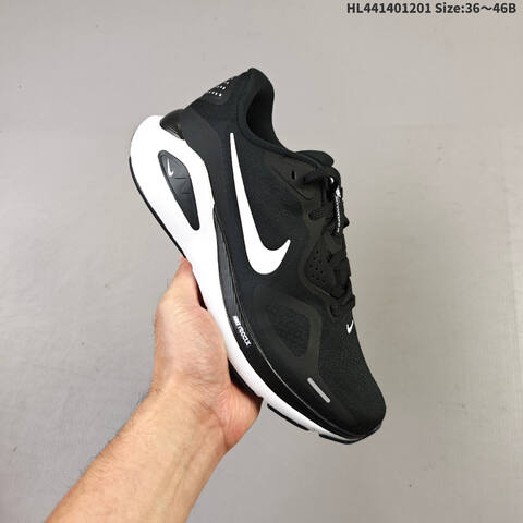 Nike Air Zoom Structure 26 Black White EU 36-46 Running Shoe - Unisex (BS-62903)