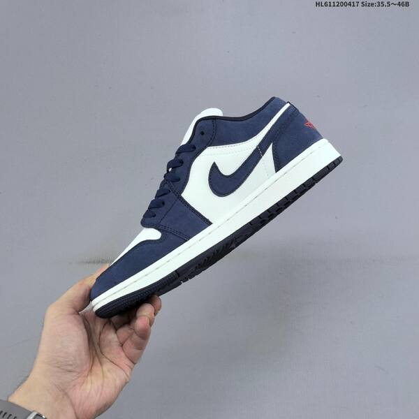 Jordan Air Jordan 1 Low Midnight Navy/University Blue 35.5~46B basketball