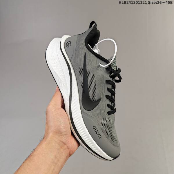 Nike DIY ZOOM AIR LJ7701-002 grey black white EU 36-45 running shoe