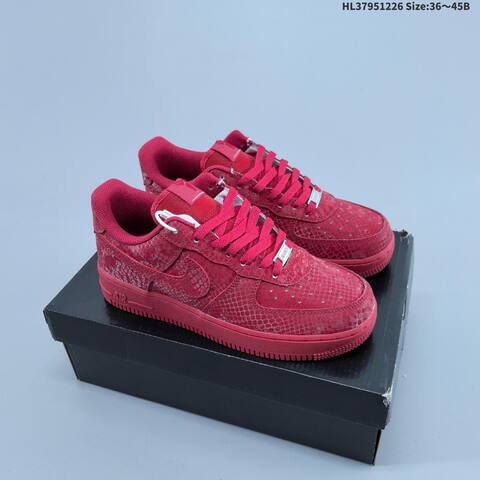 Nike Air Force 1 07 LX Off White Dark Brown EU 36-45 Skate Shoe - Unisex (BS-62407)