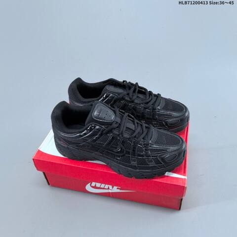 Nike P-6000 Black White EU 36-45 Running Shoe - Unisex (BS-60770)