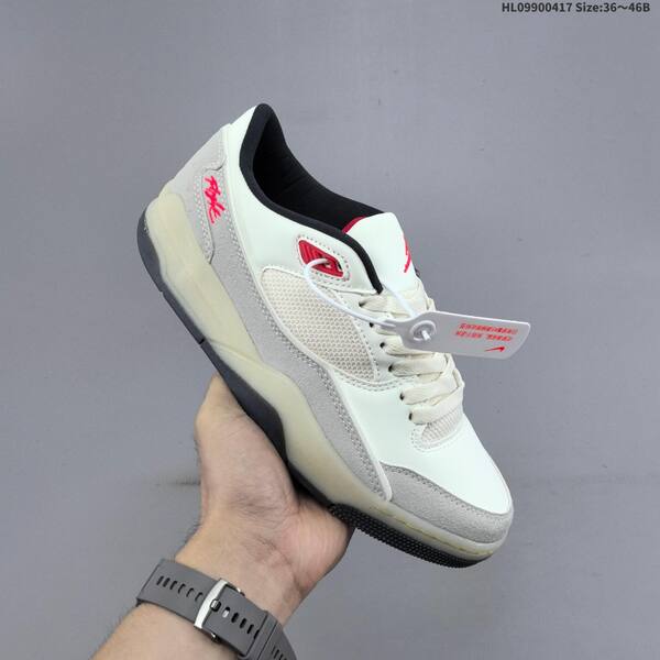 Jordan Flight Court FZ9854-108 White/Grey/Red/Black EU 36-46 basketball