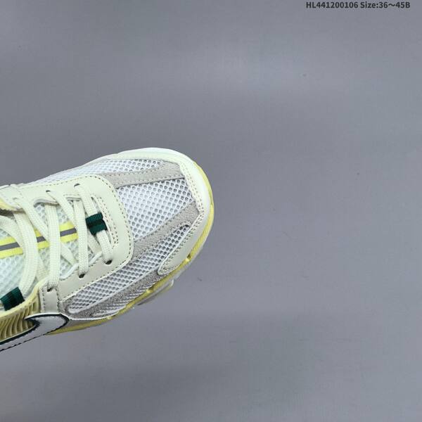 Nike Zoom Vomero 5 white pale yellow dark green EU 36-45 running shoe