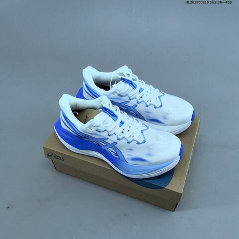ASICS Superblast 3 1013B180 005 White Blue EU 36-45 Running Shoe Running Sneakers - Unisex BS-68758