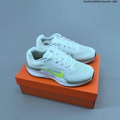Nike Air Zoom Winflo 11 White Pink Mint Gold EU 36-40 Running Shoe - Unisex (BS-60876)