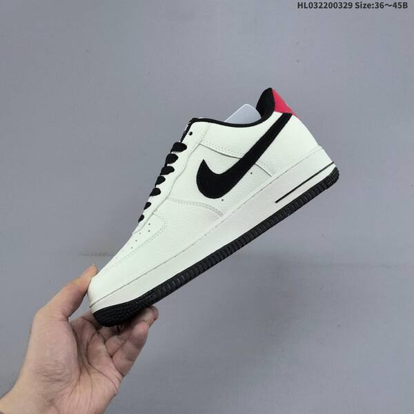 Nike Air Force 1 Low off white black red navy EU 36-45 sneaker