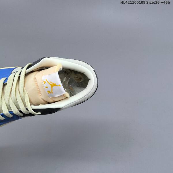 Nike Air Jordan 1 Low blue/gray/black/white 36~46 lifestyle