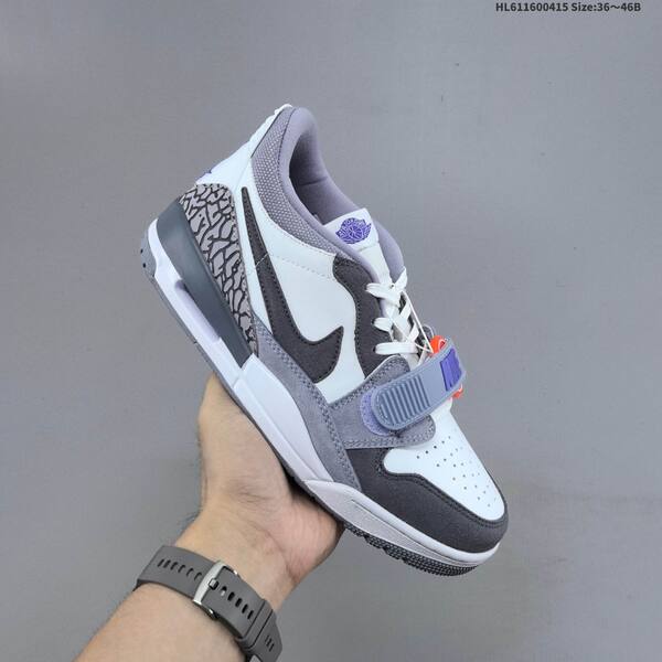 Jordan Legacy 312 Low White/Grey/Purple EU 36-46 casual