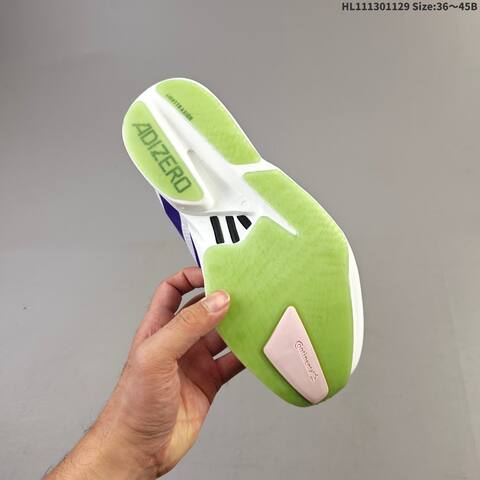 Adidas Adizero Adios Pro 4 White Purple Magenta Mint Green EU 36-45 Running Shoe - Unisex (BS-65403)