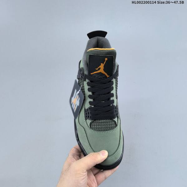 Jordan Air Jordan 4 Retro Undefeated Olive green/black/orange EU 36-47.5 basketball