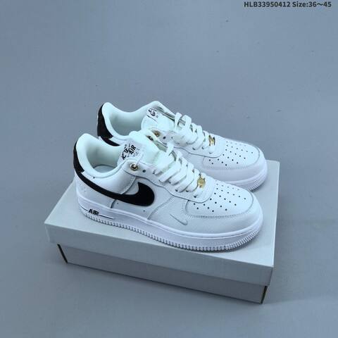 Nike Air Force 1 07 Grey Black White Gum EU 36-45 Sneaker - Unisex (BS-60800)