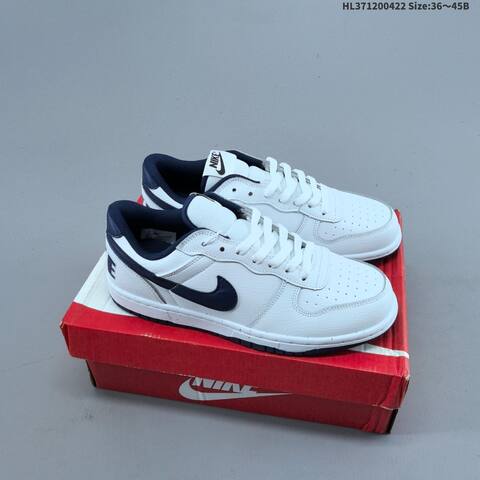 Nike Big Low Black White White Gray EU 36-45 Skate Shoe - Unisex (BS-60587)
