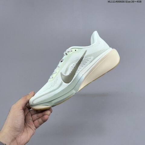 Nike Air Zoom Pegasus 42 IB1873-020 Light Off White Olive Beige EU 36-45 Running Shoe - Unisex (BS-59954)