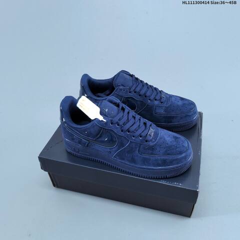 Nike Air Force 1 07 Navy Blue EU 36-45 Sneaker - Unisex (BS-60753)