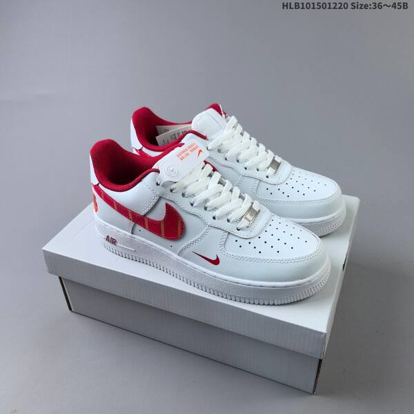 Nike Air Force 1 07 CW2288-111 white teal red grey EU 36-45 sneaker