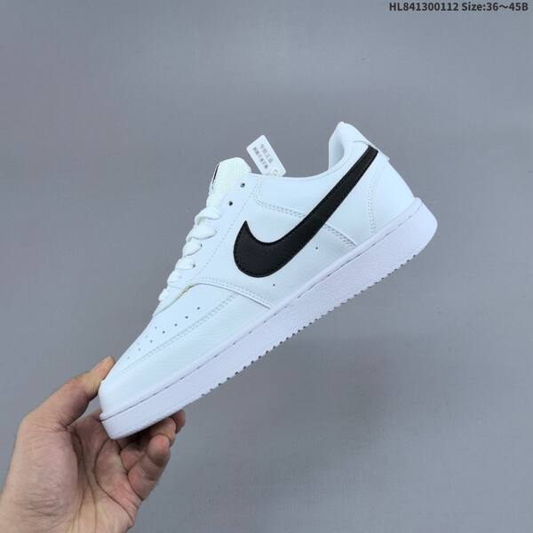 Nike Court Vision Low white black EU 36-45 skate shoe