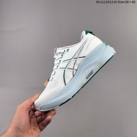 ASICS GEL-KAYANO 32 White Green EU 36-45 Running Shoe Running Sneakers - Unisex (BS-69139)