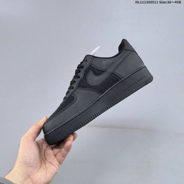 Nike Air Force 1 07 triple black EU 36-45 sneaker