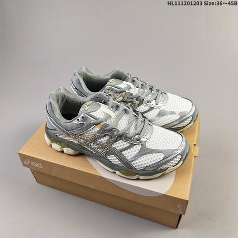 ASICS Gel-Cumulus 16 White Silver Pink EU 36-45 Running Shoe Running Sneakers - Unisex (BS-69188)
