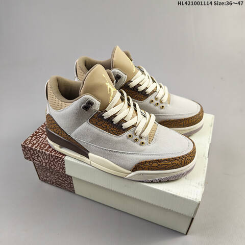 Jordan Air Jordan 3 Retro Silver Anniversary AIR JORDAN 3 1987 1988 35 MV Lifestyle - Women's (BS-67818)
