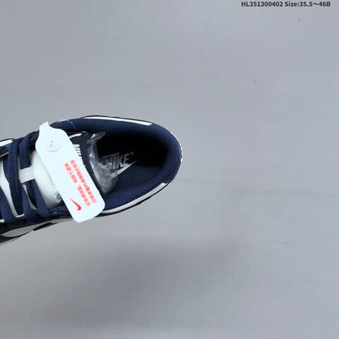 Nike Dunk Low White Navy Blue EU 35 5-46 Skate Shoe - Unisex (BS-60974)