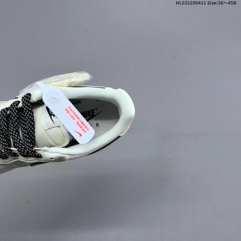 Nike Air Force 1 07 LV8 MM5288-072 Off White Black EU 36-45 Sneaker - Unisex (BS-60811)