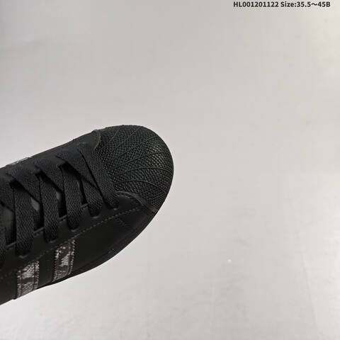Adidas Superstar 2 Black Grey EU 35 5-45 Skate Shoe - Unisex (BS-65526)