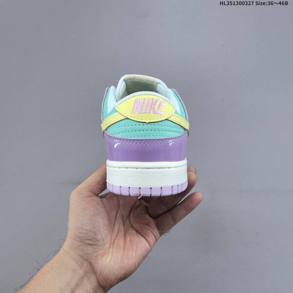 Nike SB Dunk Low teal yellow purple pink white EU 36-46 skate shoe