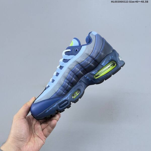 Nike Air Max 95 light blue dark blue neon green white black EU 40-48 5 running shoe