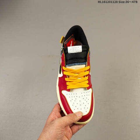 Air Jordan 1 Low AIR JORDAN 1 HV8566 600 36 36 5 37 5 38 38 5 39 40 Lifestyle - Unisex (BS-67643)