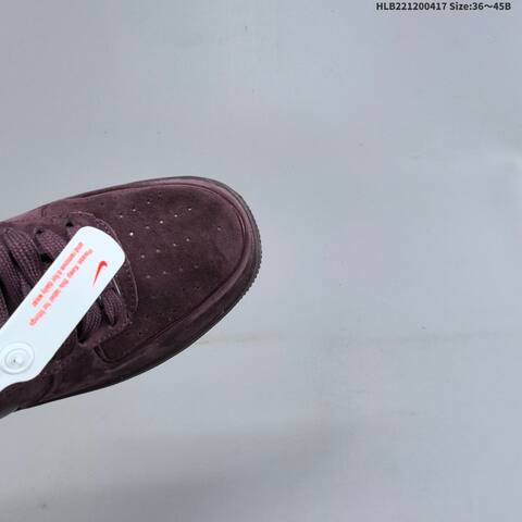 Nike Air Force 1 07 Deep Burgundy Dark Maroon EU 36-45 Sneaker - Unisex (BS-60684)