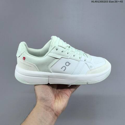 On THE ROGER Clubhouse Pale Mint White EU 36-45 Sneaker Casual Sneakers - Unisex BS-69694