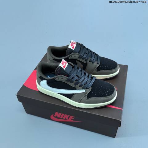 Nike Air Jordan 1 x Travis Scott AIR JORDAN CQ4277-001 36 36 5 37 5 38 Lifestyle - Women's (BS-66353)